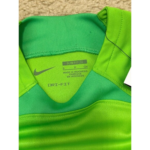 NWT Nike Women’s Dri-Fit Long Sleeve Gardien IV Goalkeeper Soccer Jersey Green - Picture 5 of 8
